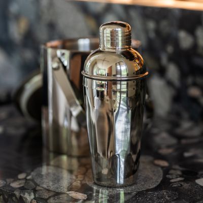 Cocktailshaker 50cl silber Nox