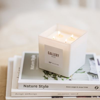 Duftkerze 460g white Gallery