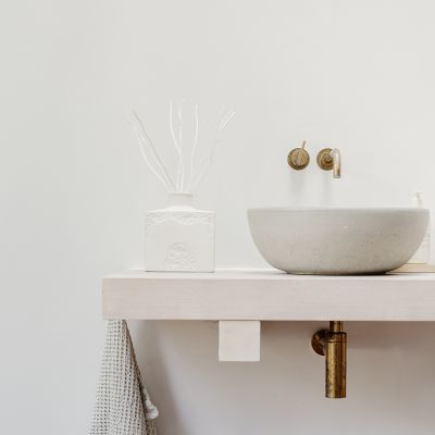 Geurstokjes 1200ml chalk white Marn