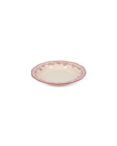 Diep bord 23/17xH4cm burgundy Cyril