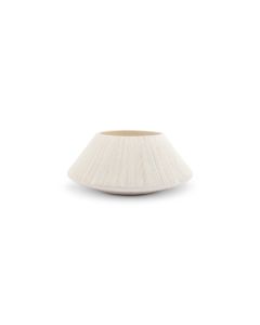 Plat décoratif 32xH14,5cm beige Vico