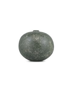 Vase 23xH20cm grün Bullet