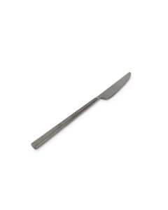 Table knife matte black Terno - set/6