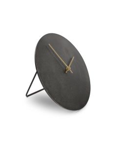 Table clock 26cm black Zone