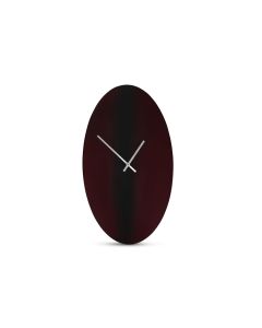 Wall clock 34,5xH61cm burgundy/black gradient Zone