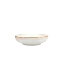 Bowl 22xH5,5cm white Artisan