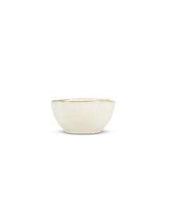 Bowl 18xH9cm white Artisan