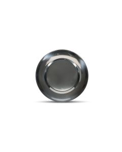Plat bord 20/12cm chrome Oryn