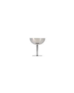 Ijscoupe 10xH11cm chrome Oryn - set/2