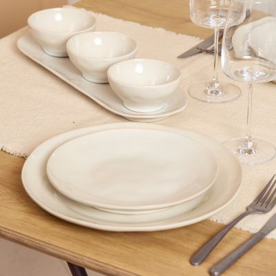 Plat bord 21,5cm beige Rocca