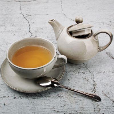 Tea for one set vert Artisan