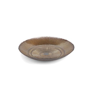 Dekorschale 33xH6cm Glas soleil Cosmo