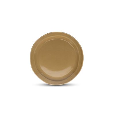 Teller flach 21cm olive green Manon