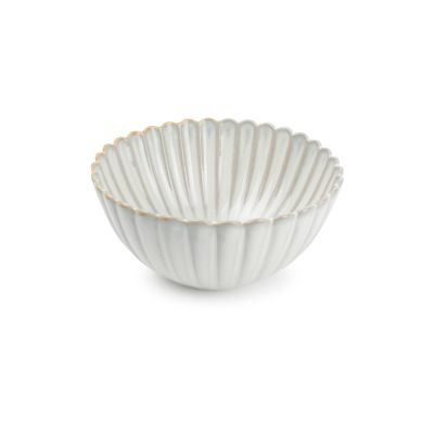 Bowl 16xH7,5cm nuance white Lotus