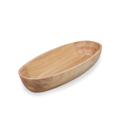 Servierschale 45,5x20,5xH7,5cm Holz Essenza