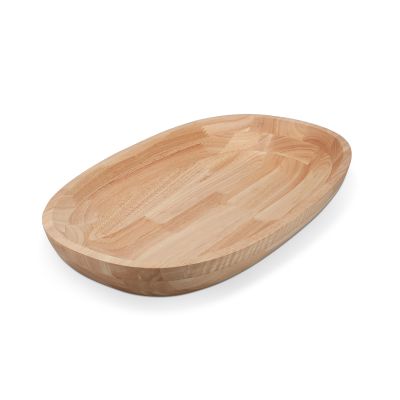 Servierschale 47x30xH6cm Holz Essenza