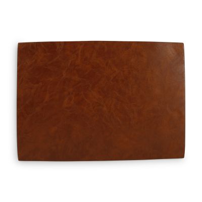 Platzset 43x30cm Lederlook cognac vague Tabletop