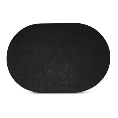 Set de table 45x30cm ovale noir Tabletop