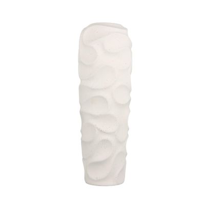 Vase 17xH59cm vanilla silk Rivu