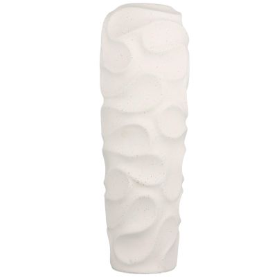Vase 18,5xH71cm vanilla silk Rivu