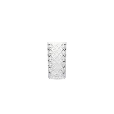 Glass 41cl damier Peacock - set/2