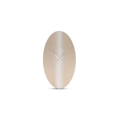 Wall clock 27xH46cm beige/white gradient Zone