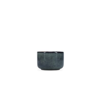 Sch&uuml;ssel 12xH8cm gr&uuml;n/blau Meridian