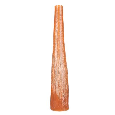 Kerze 9xH49,5cm orange Twig