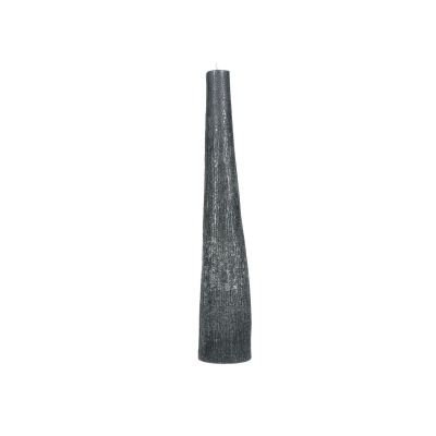 Kerze 9xH40cm blau Twig