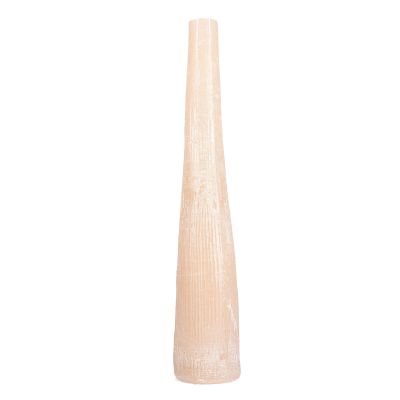 Kerze 9xH49,5cm beige Twig
