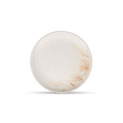 Plat bord 21,5xH2cm desert Aquarel