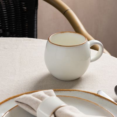 Beker 45cl rond wit Artisan