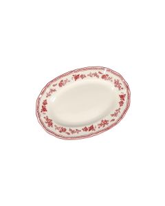 Servierschale 25,5x18cm oval burgundy Cyril