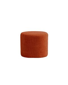 Pouffe 39x29xH34cm burnt orange Brume