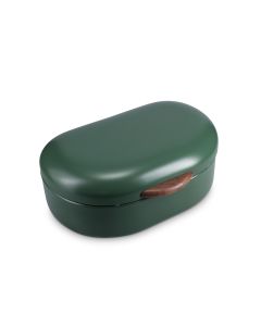 Broodtrommel 40x29xH19,5cm groen Crust