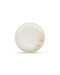 Plat bord 21,5xH2cm desert Aquarel