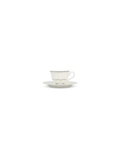 Mokkakop 8cl en schotel Odette - set/2