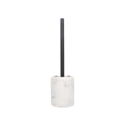 WC Bürste 9,5xH37cm mit Halter marble white Suds