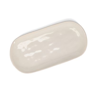 Serveerschaal 36,5x18cm beige Rocca