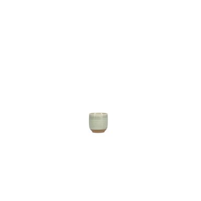 Eierbecher 5xH5cm grün Cameo