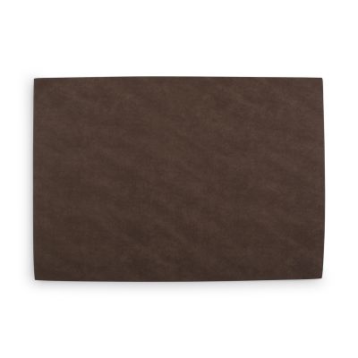 Placemat 43x30 leather look brown cross Dinner