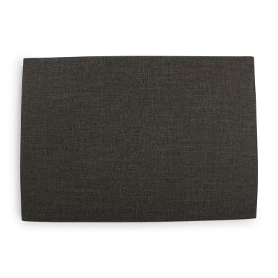Placemat 43x30cm grey fabric look Dinner