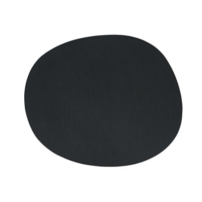 Platzset 43,5x36,5cm organisch schwarz Dinner