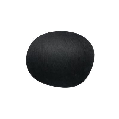 Set de table 43,5x36,5cm organique metallic noir Dinner