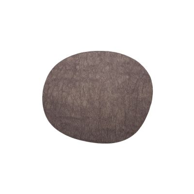 Set de table 43,5x36,5cm organique metallic brun Dinner