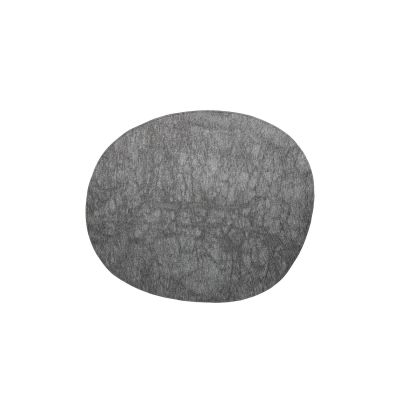 Set de table 43,5x36,5cm organique metallic argent Dinner