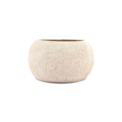 Decorative dish 31xH18cm beige Cave