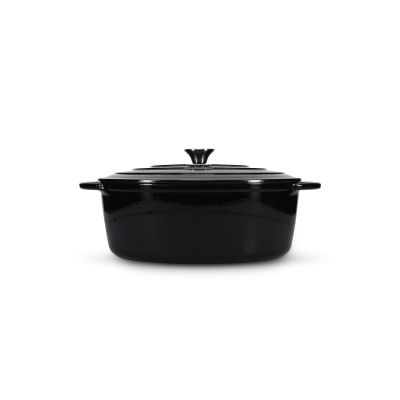 Kochtopf 41x26cm Güsseisen schwarz Ferno
