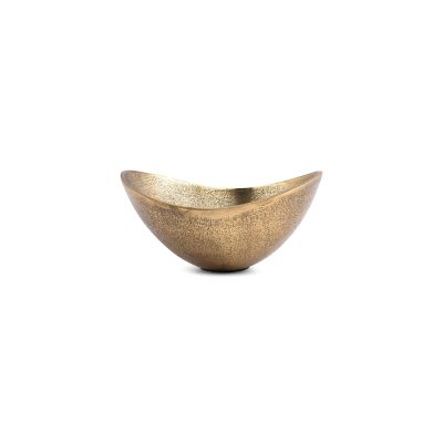 Serving dish 22xH11,5cm gold Duro