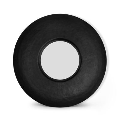Spiegel 65xH10cm schwarz Duro